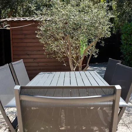 Charmante Patio En Bordure De Foret